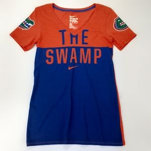 3/$20 Nike womens UF Gators the swamp t shirt xs